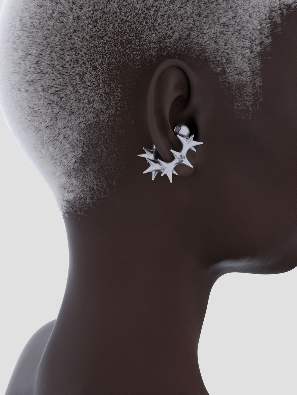 SPIKE TRAP EAR CUFF